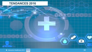 30Interaction-Healthcare 2016 30
TENDANCES 2016
 