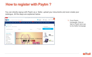 How to Register with Paytm – Sign Up DIY | PDF
