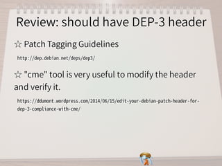 Review: should have DEP-3 headerReview: should have DEP-3 headerReview: should have DEP-3 headerReview: should have DEP-3 ...