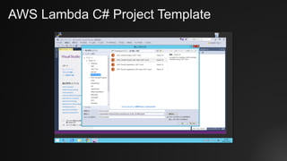 AWS Lambda C# Project Template
 