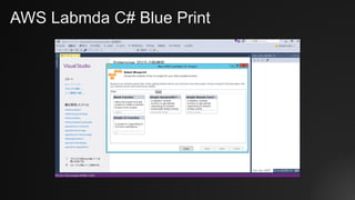 AWS Labmda C# Blue Print
 