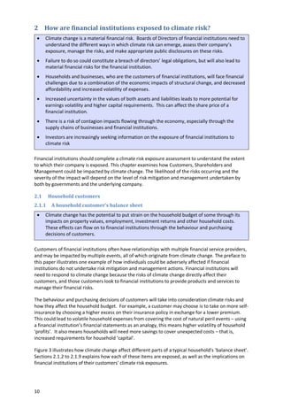 Climate Risk Management for Financial Institutions | PDF
