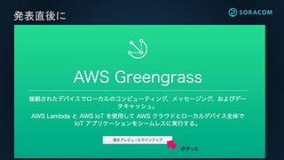AWS re:Invent2016参加者LT会 | AWS re:Invent2016で見た新芽と収穫の話