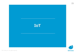23
IDC Frontier Inc. All rights reserved.
IoT
 