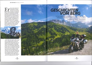 Geschichten vom Berg - Motorrad Magazin
