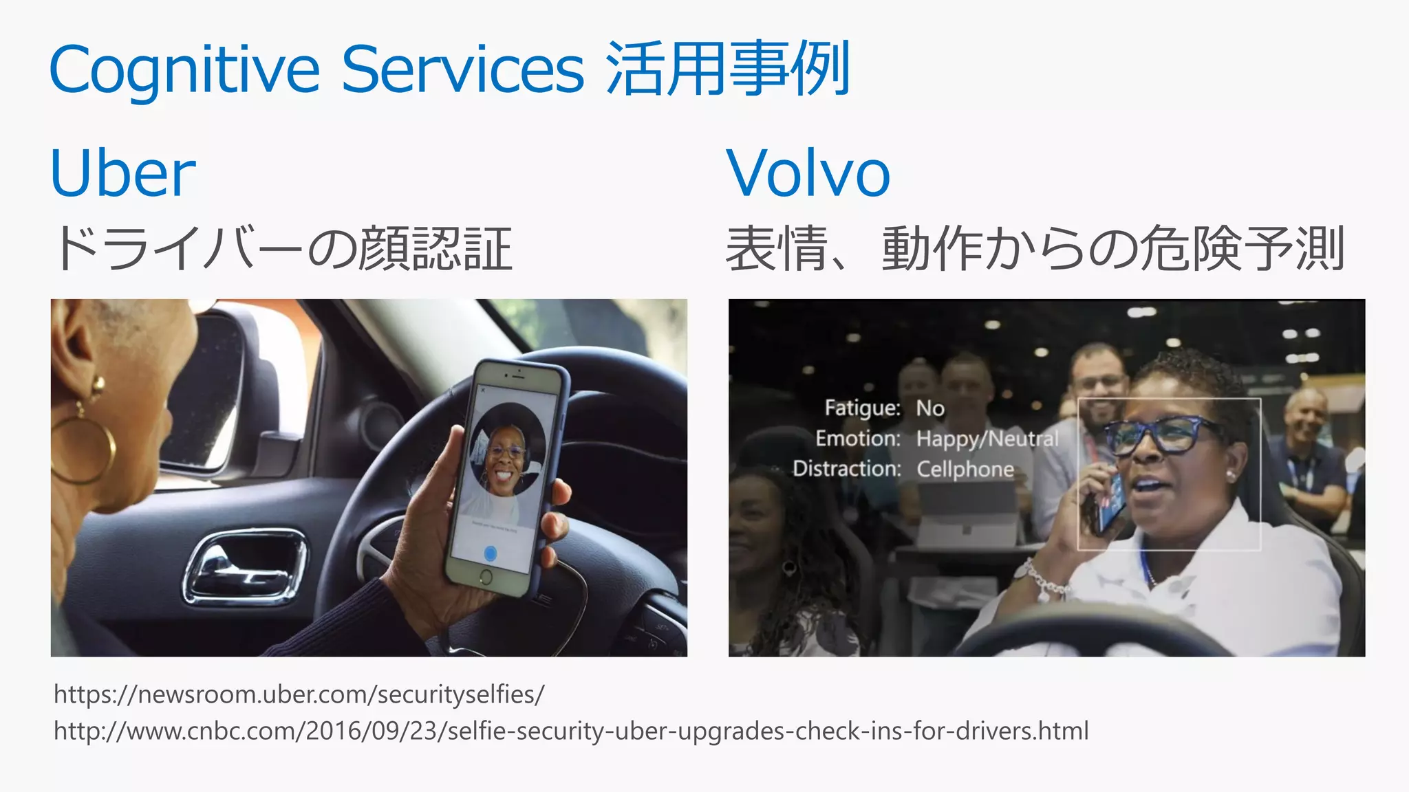 Cognitive Services 活用事例
 