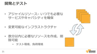 Aws Black Belt Online Seminar Aws上でのスピードと高可用性を両立したゲームインフラの構築と事例 Aws Black Belt Online Seminar Aws上でのスピードと高可用性を両立したゲームインフラの構築と事例