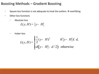 Square Loss Function And Examples Comparison Study of Decision Tree Ensembles for Regression | PPTX