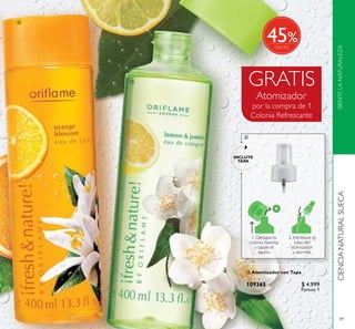 89
CIENCIANATURALSUECASIENTELANATURALEZA
 Atomizador con Tapa
109365 $ 4.999
Puntos: 1



%45
GRATIS
 