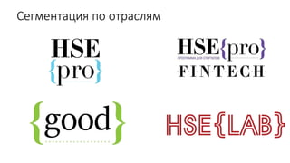 Сегментация по отраслям
 