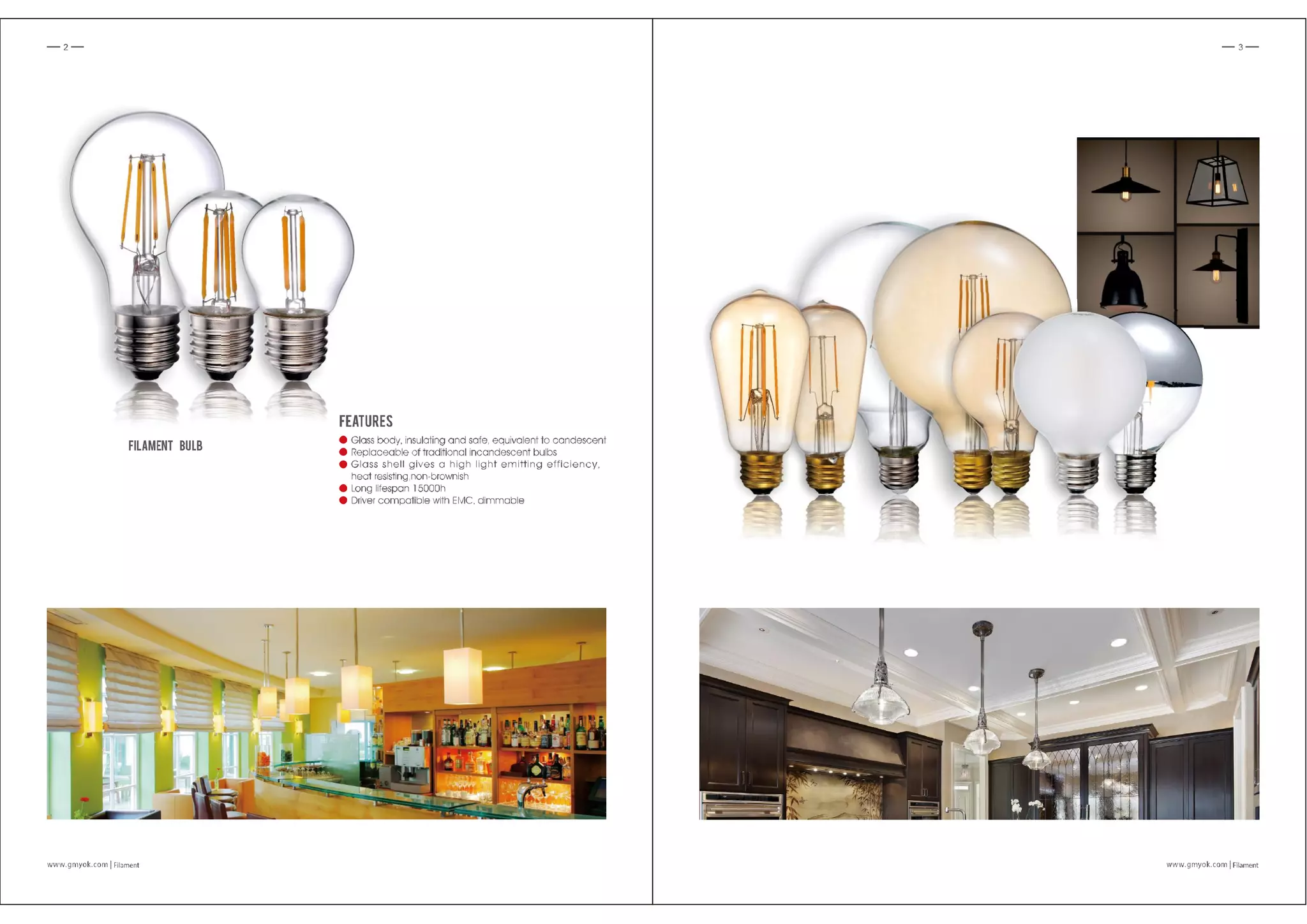 led filament bulb catalogue new products PPT