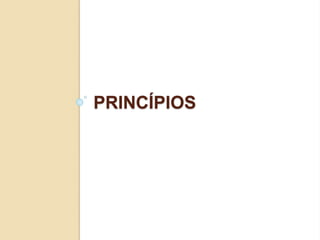 PRINCÍPIOS
 