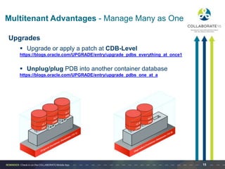 Database Consolidation using Oracle Multitenant | PPTX