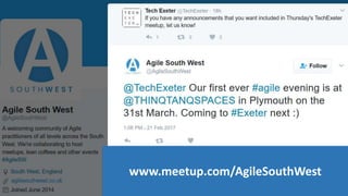 www.meetup.com/AgileSouthWest