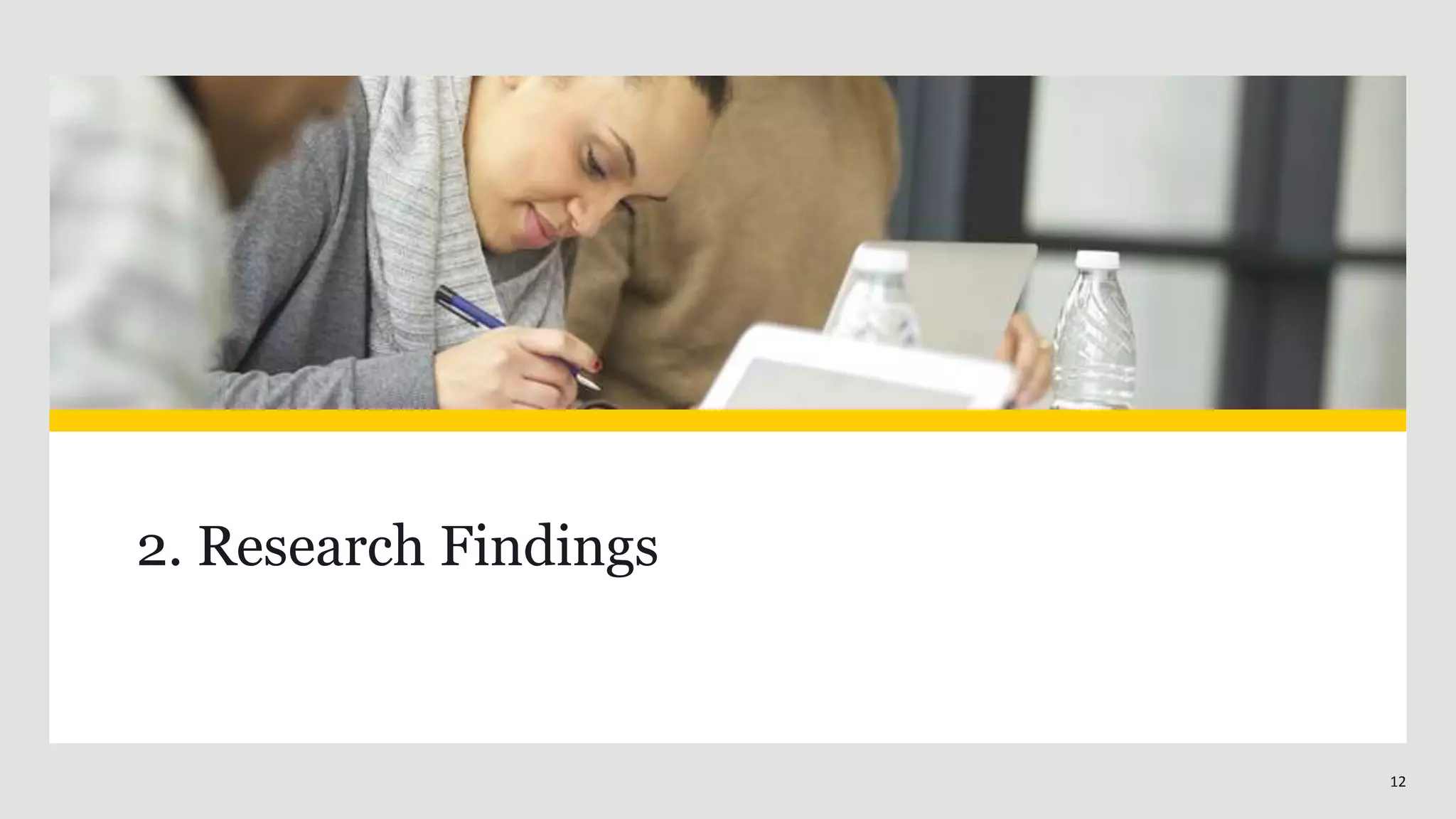 12
2. Research Findings
 