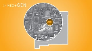APS Demographics
• Map
– NM, ABQ, nexGen
• nexGen number of students, minority students, how many students come from
alternative learning environments compared to traditional
> nex+GEN
 
