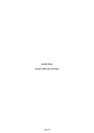Page 10
[BLANK PAGE]
do not write on this page
 