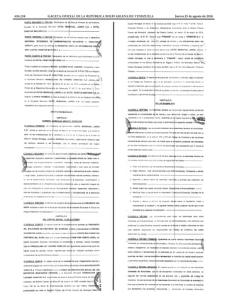 430.258 GACETA OFICIAL DE LA REPÚBLICA BOLIVARIANA DE VENEZUELA		 Jueves 25 de agosto de 2016
 