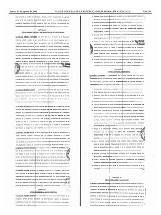 Jueves 25 de agosto de 2016	 GACETA OFICIAL DE LA REPÚBLICA BOLIVARIANA DE VENEZUELA	 430.259
 