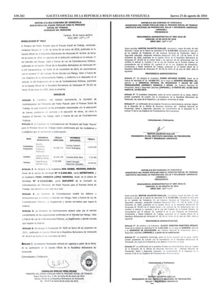 430.262 GACETA OFICIAL DE LA REPÚBLICA BOLIVARIANA DE VENEZUELA		 Jueves 25 de agosto de 2016
 
