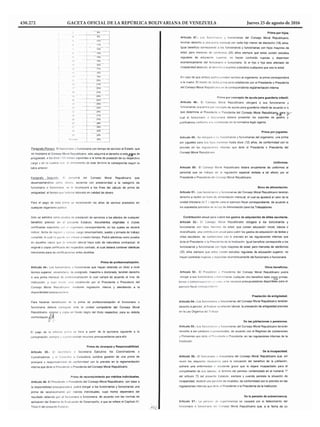 430.272 GACETA OFICIAL DE LA REPÚBLICA BOLIVARIANA DE VENEZUELA		 Jueves 25 de agosto de 2016
 