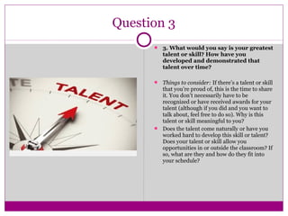 Personal Inside Question Examples Writing Great UC Personal Insight Question Responses | PPT