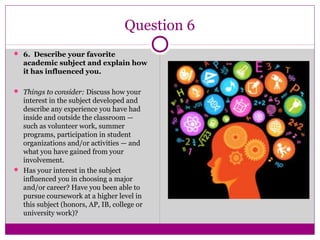 Personal Inside Question Examples Writing Great UC Personal Insight Question Responses | PPT