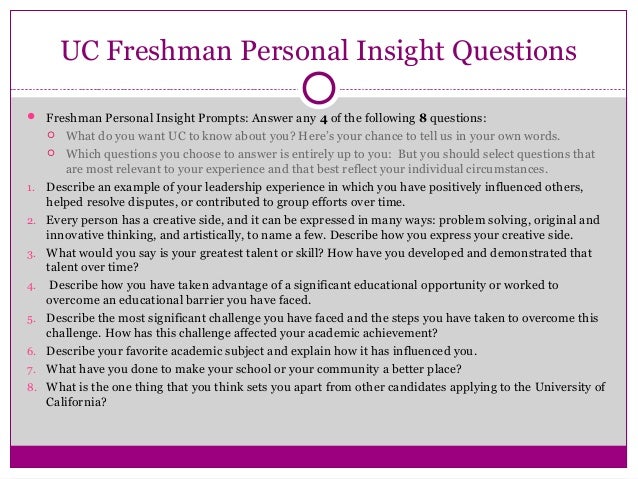 Eap essay prompts uc