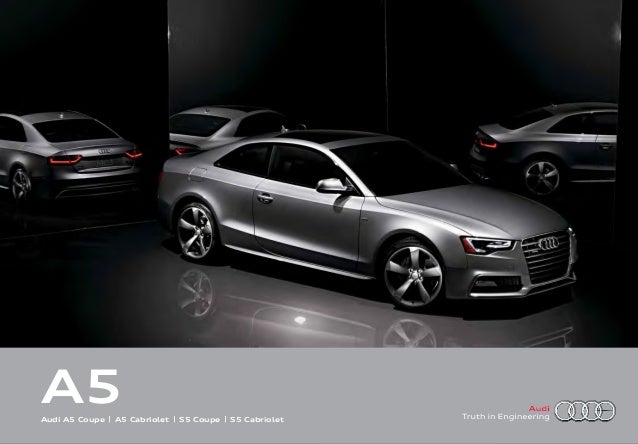 2016 Audi A5 Brochure | Audi For Sale Orange County