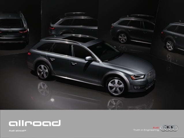 2016 Audi Allroad Brochure Orange County Audi Dealer