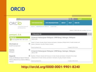 ORCID
http://orcid.org/0000-0001-9901-8240
 