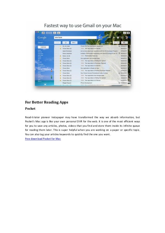 Mac app