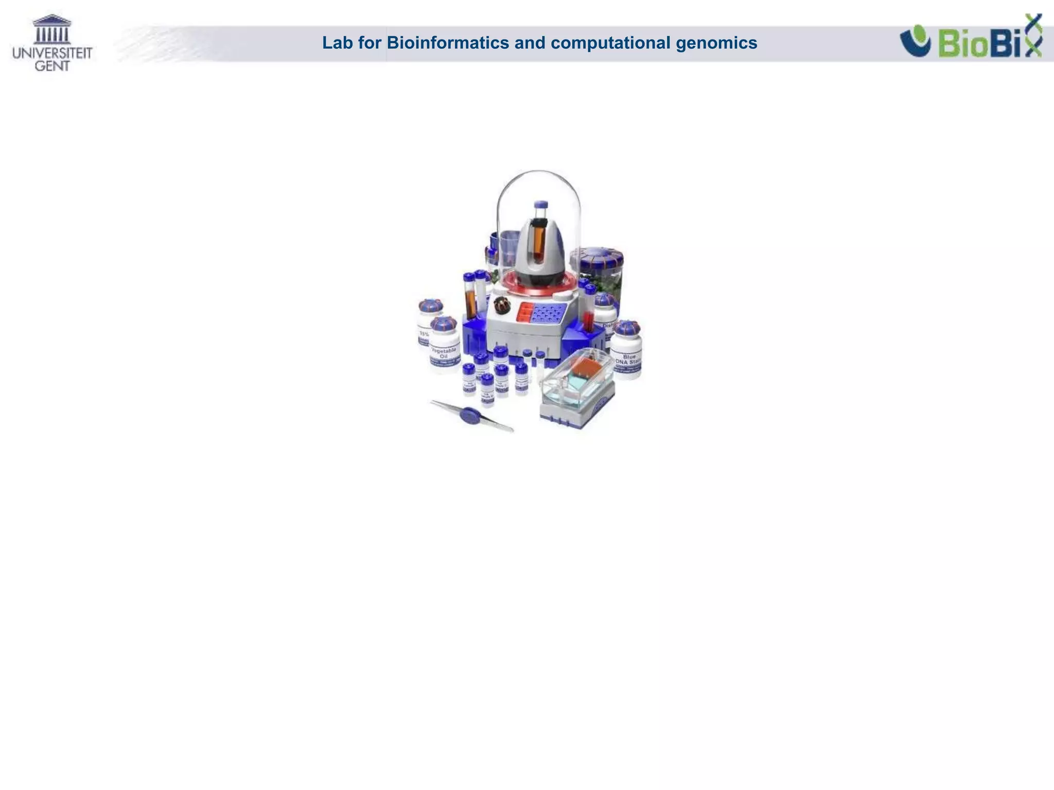 Lab for Bioinformatics and computational genomics
 