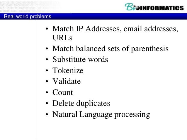 Python Pattern Matching Ip Address | 2016 bioinformatics i python part 3 io and strings wim Python Pattern Matching Ip Address | 2016 bioinformatics i python part 3 io and strings wim