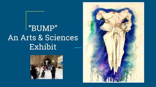 “BUMP”
An Arts & Sciences
Exhibit
 