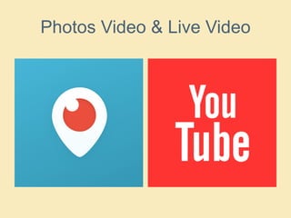 Photos Video & Live Video
 