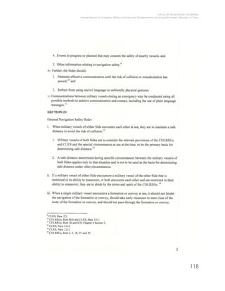 OFFICE OF THE SECRETARY OF DEFENSE
Annual Report to Congress: Military and Security Developments Involving the People’s Republic of China
118
 