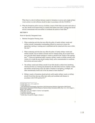 OFFICE OF THE SECRETARY OF DEFENSE
Annual Report to Congress: Military and Security Developments Involving the People’s Republic of China
119
 