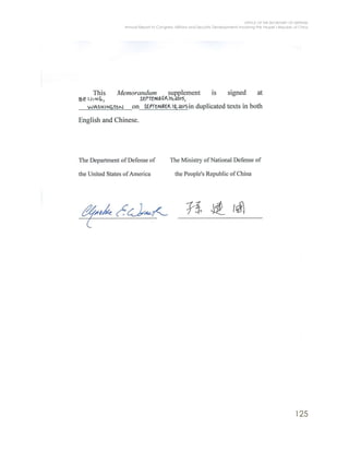 OFFICE OF THE SECRETARY OF DEFENSE
Annual Report to Congress: Military and Security Developments Involving the People’s Republic of China
125
 