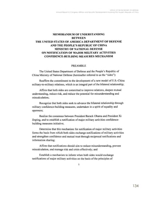 OFFICE OF THE SECRETARY OF DEFENSE
Annual Report to Congress: Military and Security Developments Involving the People’s Republic of China
134
 