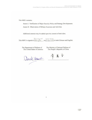 OFFICE OF THE SECRETARY OF DEFENSE
Annual Report to Congress: Military and Security Developments Involving the People’s Republic of China
137
 