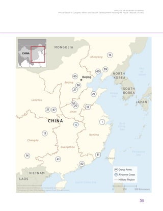 OFFICE OF THE SECRETARY OF DEFENSE
Annual Report to Congress: Military and Security Developments Involving the People’s Republic of China
35
 