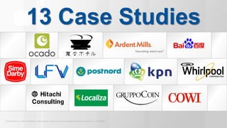 © 2015 Gartner, Inc. and/or its affiliates. All rights reserved. Gartner and ITxpo are registered trademarks of Gartner, Inc. or it’s affiliates.
13 Case Studies
 