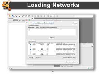 38
Loading Networks
• But what if I don’t have a network?!
 