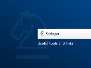 Useful tools and links
 
