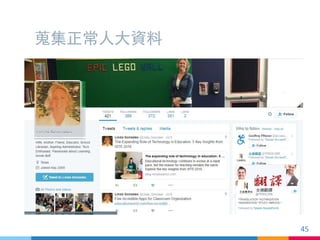 蒐集正常人大資料
45
 