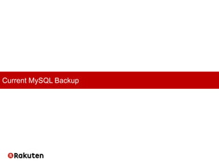 Current MySQL Backup
 