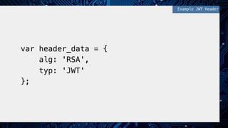 Modern API Security with JSON Web Tokens | PPT