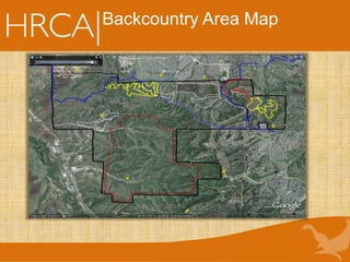 Backcountry Area Map
 