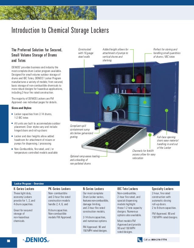 Introduction to Chemical Storage Lockers